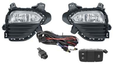 FAROL DE MILHA CRETA 2017 > 2019 BOTAO MODELO ORIGINAL SHOCKLIGHT