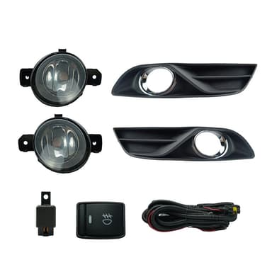 FAROL DE MILHA SENTRA 2014 2015 2016 BOTAO MODELO ORIGINAL MOLDURA CROMADA