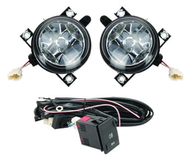 FAROL DE MILHA GOL / PARATI / SAVEIRO G4 2006 > 2009 BOTAO MODELO ORIGINAL PAINEL SHOCKLIGHT
