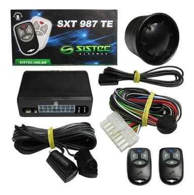 ALARME SISTEC SXT987 TE C/ 2 CONTROLES COMUM C/ SIRENE