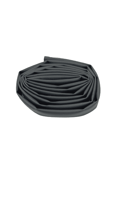 TUBO TERMO RETRATIL PRETO 6,4 MM RL 1 METRO