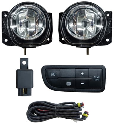 FAROL DE MILHA GRAND SIENA 2012 ATE 2022 SEM MOLDURA COM BOTAO MODELO ORIGINALTIGER