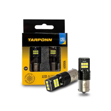 LAMPADA LED 1 POLO 1141 BA15S - 3030 - 15 SMD CANBUS PREMIUM PAR TARPONN