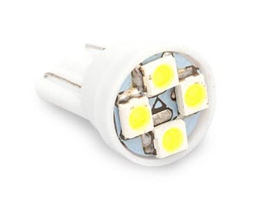 LAMPADA LED PINGAO T10 3528 4 SMD 12V 6000K PCT 10 PCS TARPONN