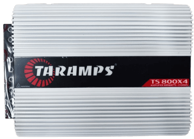 AMPLIFICADOR TS800X4 2 OHMS V2 800W RMS TARAMPS