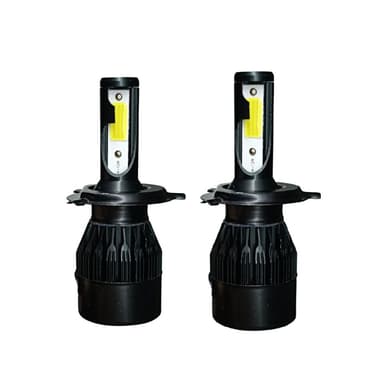 LAMPADA LED VCLEAR 6000K H4 C6 12V