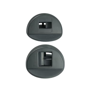 MOLDURA GOL G4 CINZA CLARO DIANTEIRO PAR