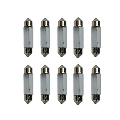 LAMPADA TORPEDO 39MM 12V 5W COMUM CINOY CX C/10 UNID