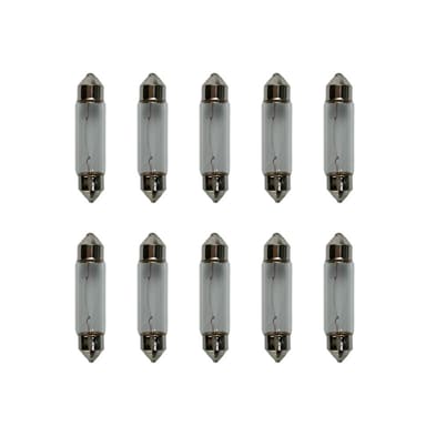 LAMPADA TORPEDO 41MM 12V 5W COMUM CINOY CX C/10 UNID