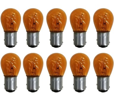 LAMPADA 2 POLOS COMUM AMBAR CX C/ 10 UNID CINOY POLO DESENCONTRADO