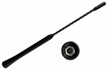 HASTE P/ ANTENA ESPIRAL UNIVERSAL 3 ENCAIXES M6/M5/M4 CINOY