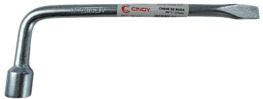 CHAVE DE RODA L COM ESPATULA 17MM CINOY