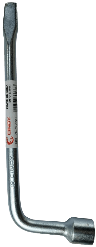 CHAVE DE RODA L COM ESPATULA 19MM CINOY
