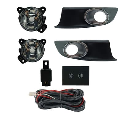 FAROL DE MILHA FOX 2010 - 2013 SPACEFOX 2010 - 2013 C/ MOLDURA BOTAO MODELO ORIGINAL