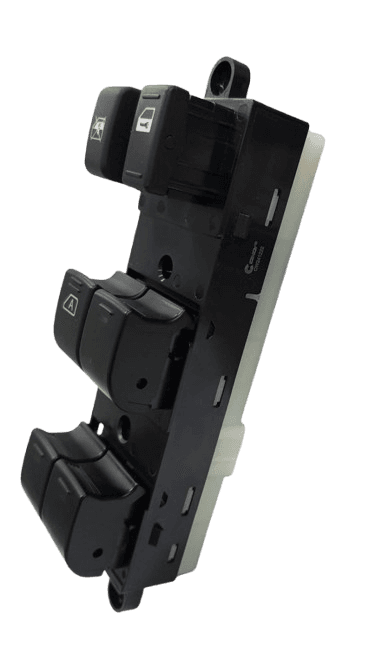 INTERRUPTOR VIDRO QUADRUPLO FRONTIER 2008 - 2015 LED AMBAR 12 PINOS CINOY