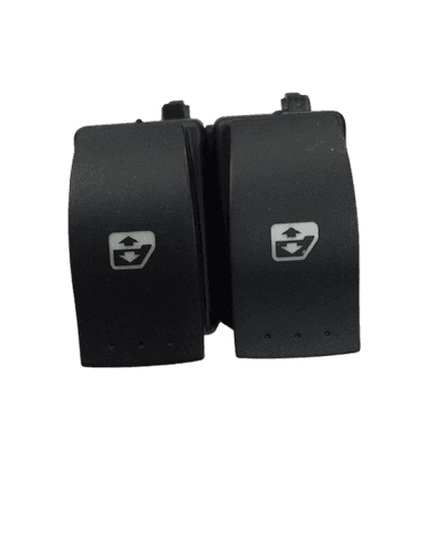INTERRUPTOR VIDRO DUPLO DUSTER / MEGANE / LAGUNA  LED AMBAR 10 PINOS CINOY