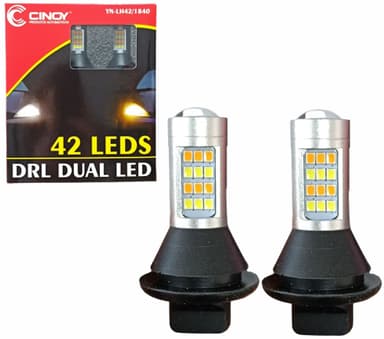 DRL DUAL LED 42 LEDS 50W 12V PAR CINOY