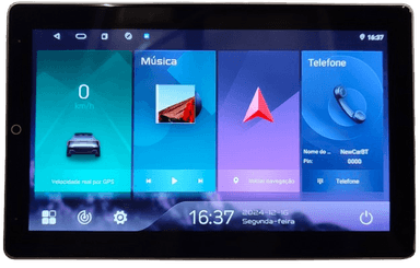 CENTRAL MULTIMIDIA ANDROID 2 DIN 10" ROTATIVA AUTOMATICA OCTACORE 6-128G CINOY