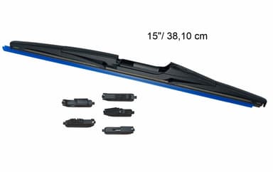 PALHETA SILICONE 15 POL TRASEIRA ENC. B 5 ENCAIXES VCLEAR UNI