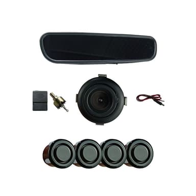 KIT ESTACIONAMENTO C/TELA/CAMERA/SENSOR PRETO CINOY