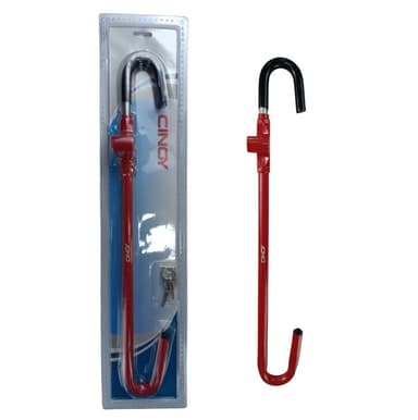 TRAVA DE PEDAL C- VOLANTE ANTI FURTO UNIVERSAL C- 2 CHAVES TETRA CINOY