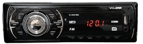 Radio vclear com sd/usb/fm/bt 4 x 25w