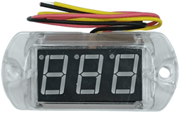 VOLTIMETRO BIVOLT 12V 24V MINI ZD-MVT ZENDEL