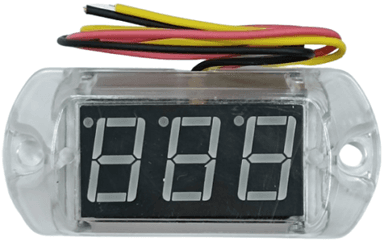 VOLTIMETRO BIVOLT 12V 24V MINI ZD-MVT ZENDEL