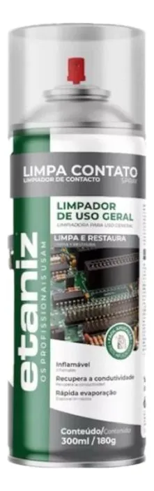 LIMPA CONTATO ETANIZ 300 ML