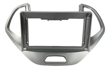 MOLDURA 9" FORD KA 2014 / 2018 PRATA