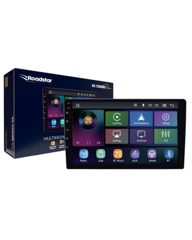 Central multimidia 9" roadstar carplay android auto sem fio 4 canais de 50 watts rms full touch CENTRAL MULTIMIDIA 9" ROADSTAR CARPLAY ANDROID AUTO SEM FIO 4 CANAIS DE 50 WATTS RMS FULL TOUCH