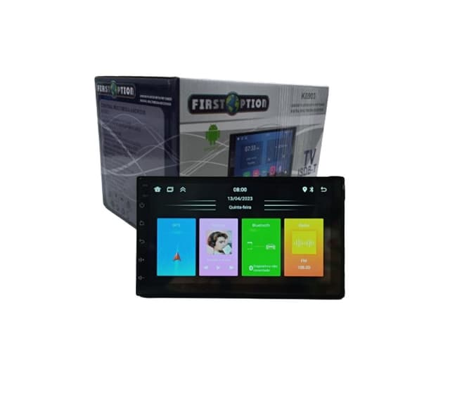 Central multimidia android 2 din 7" carplay 1/16g