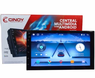 Central multimidia android 2 din 7" quadcore 2/32g cinoy CENTRAL MULTIMIDIA ANDROID 2 DIN 7" QUADCORE 2/32G CINOY