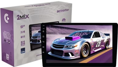 Central multimidia android 2 din 9" 2 mix tela ips detroit car play 2gb/32gb CENTRAL MULTIMIDIA ANDROID 2 DIN 9" 2 MIX TELA IPS DETROIT CAR PLAY 2GB/32GB