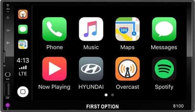 Central multimidia mp5 carplay android auto botão 2 din 7" CENTRAL MULTIMIDIA MP5 CARPLAY - ANDROID AUTO BOTÃO 2 DIN 7"