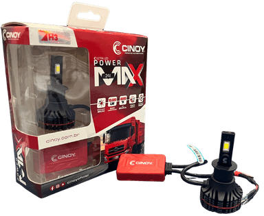 Lampada led cinoy h3 power max 24v par LAMPADA LED CINOY H3 POWER MAX 24V PAR