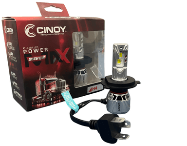 Lampada led cinoy h4 power max silver 24v par 55w cada LAMPADA LED CINOY H4 POWER MAX SILVER 24V PAR 55W CADA