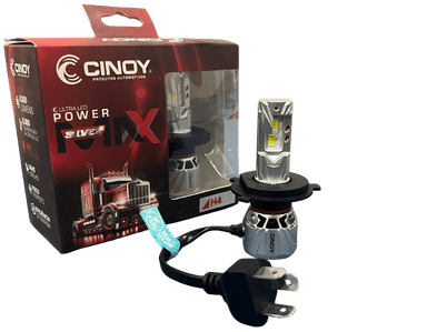 Lampada led cinoy h4 power max silver 24v par LAMPADA LED CINOY H4 POWER MAX SILVER 24V PAR