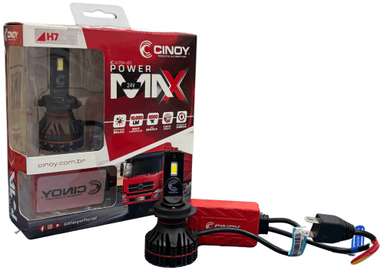 Lampada led cinoy h7 power max 24v par LAMPADA LED CINOY H7 POWER MAX 24V PAR