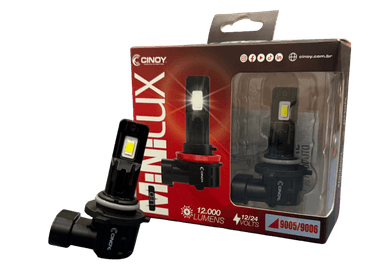 Lampada led cinoy minilux 12 24 v hb3 Hb4 LAMPADA LED CINOY MINILUX 12-24 V HB3-HB4