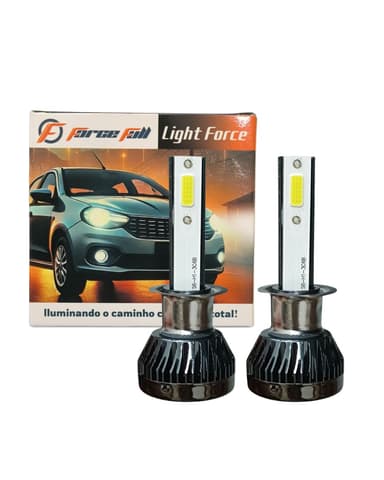 Lampada led light force h1 12v 25w par chip dob force full LAMPADA LED LIGHT FORCE H1 12V 25W PAR CHIP DOB FORCE FULL