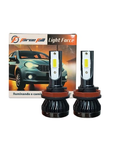 Lampada led light force h8/h11 12v 25w par chip dob force full LAMPADA LED LIGHT FORCE H8/H11 12V 25W PAR CHIP DOB FORCE FULL