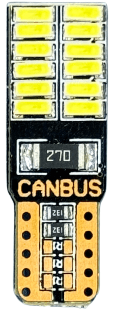 Lampada led pingão t10 24 leds 12v c/ canbus branco pct c/ 20 unid. force full LAMPADA LED PINGÃO T10 24 LEDS 12V C/ CANBUS BRANCO PCT C/ 20 UNID. FORCE FULL