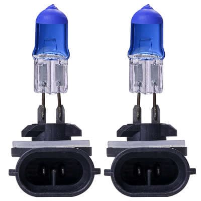 Lampada super branca h27 27w 8500k tiger par