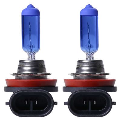 Lampada super branca h8 35w 8500k tiger par