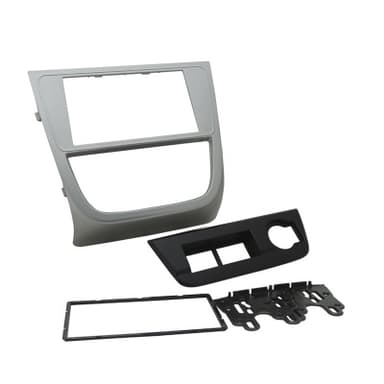 Moldura 6.8" e 7" vw gol g5 rallye e saveiro cross g5 prata fiamon MOLDURA 6.8" E 7" VW GOL G5 RALLYE E SAVEIRO CROSS G5 PRATA FIAMON