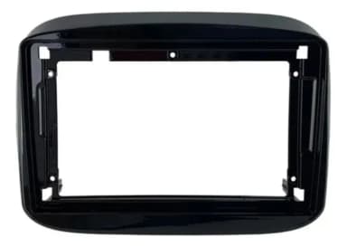 Moldura 9" fiat mobi 2016 2022 black piano aikon MOLDURA 9" FIAT MOBI 2016-2022 BLACK PIANO AIKON