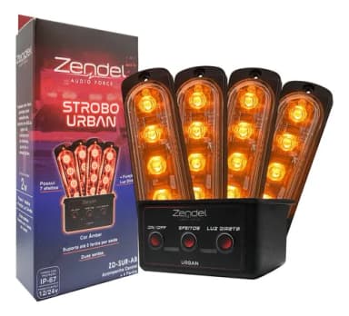 Strobo urban 4 farois ambar zendel zd Sur Ab STROBO URBAN 4 FAROIS AMBAR ZENDEL ZD-SUR-AB