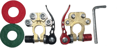 Terminal de bateria engate rapido 2 unidades positivo e negativo cinoy TERMINAL DE BATERIA ENGATE RAPIDO 2 UNIDADES POSITIVO E NEGATIVO CINOY