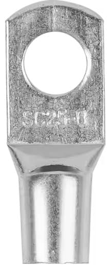 Terminal de compressão 25 mm prata furo 8 mm pct c 10 unidades permak TERMINAL DE COMPRESSÃO 25 MM PRATA FURO 8 MM PCT C- 10 UNIDADES PERMAK